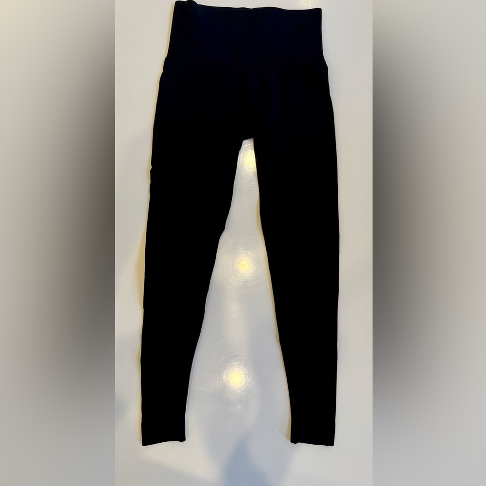 SET Active Black Seamless Leggings High Waist - Picture 3 of 6